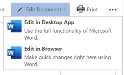 Редактиране на документ